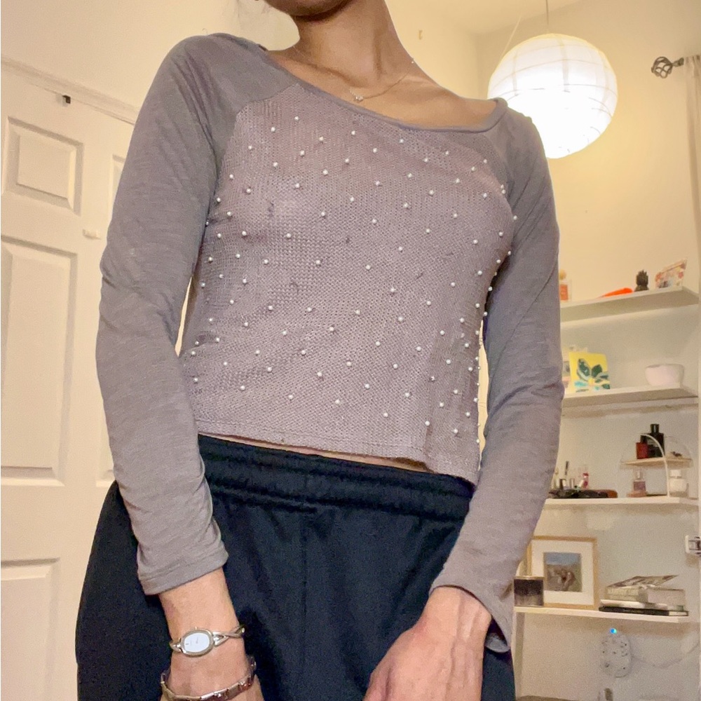 AMERICAN EAGLE Vintage y2k Pearl T-Shirt